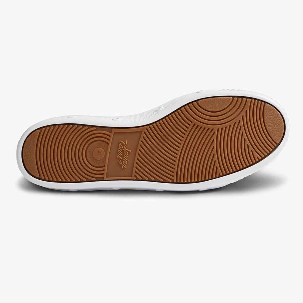 Spring Court B2 Nappa Leather White