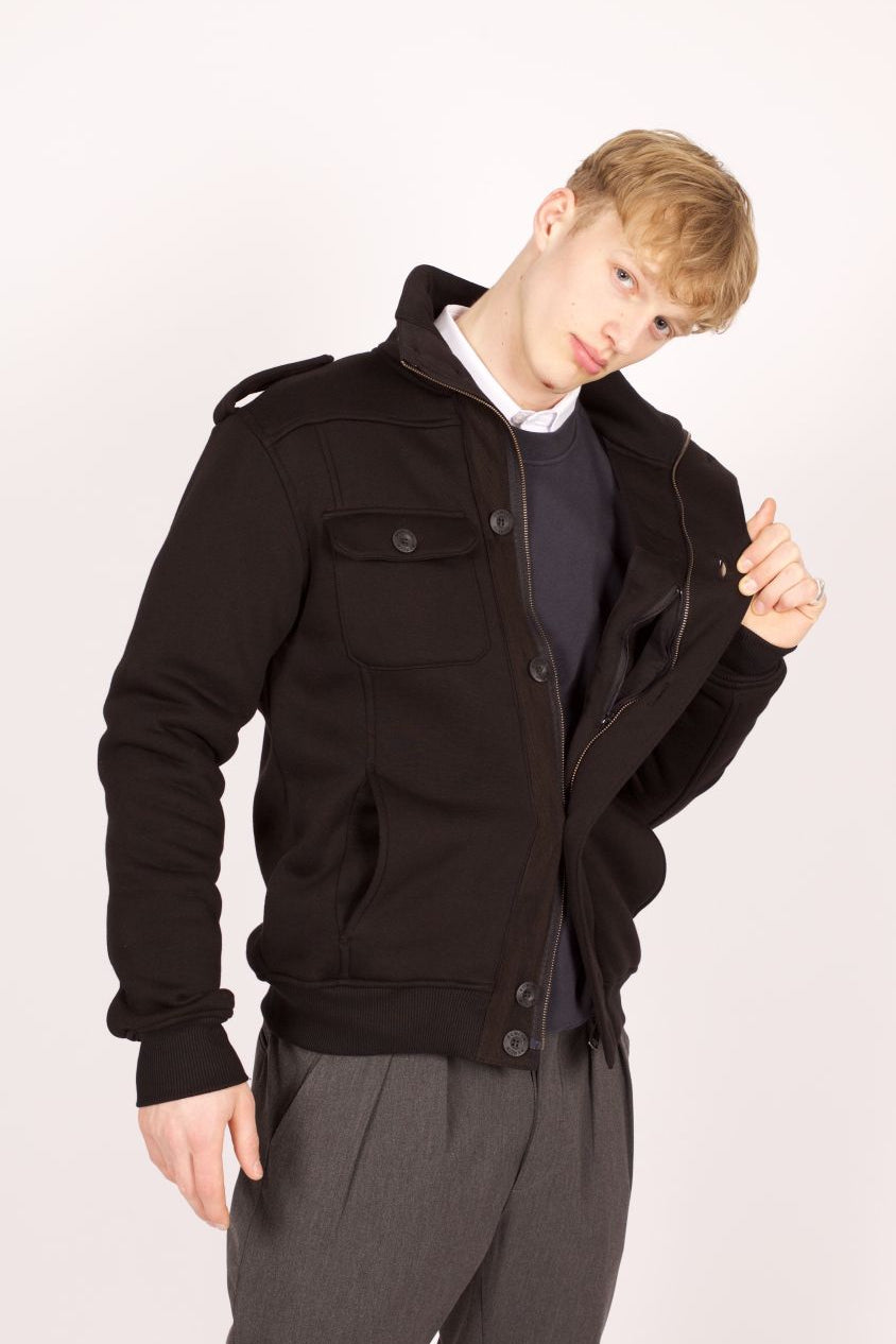 Bowler Berlin Sweatjacke Black