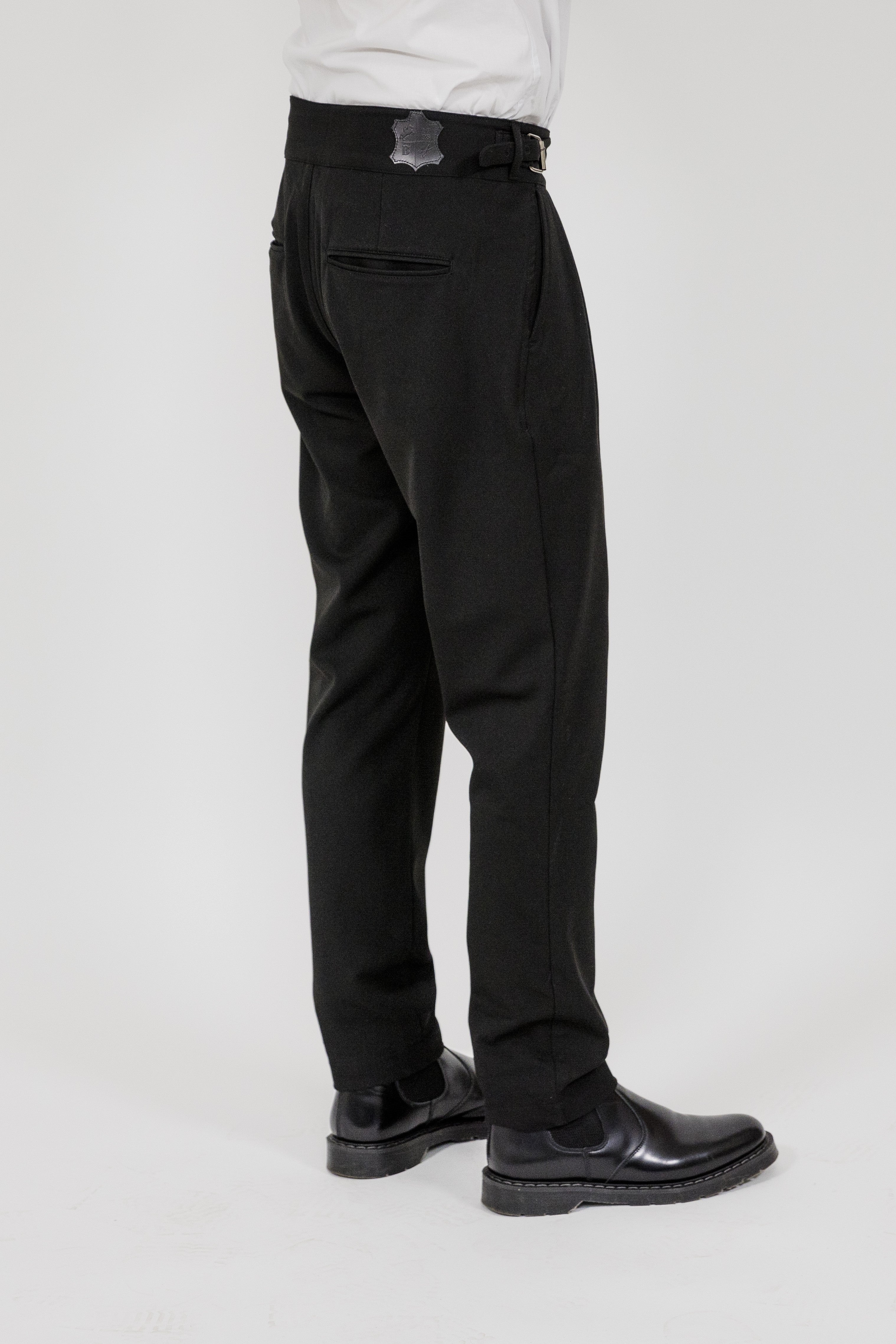 Bowler Berlin Gurkha Hose Schwarz
