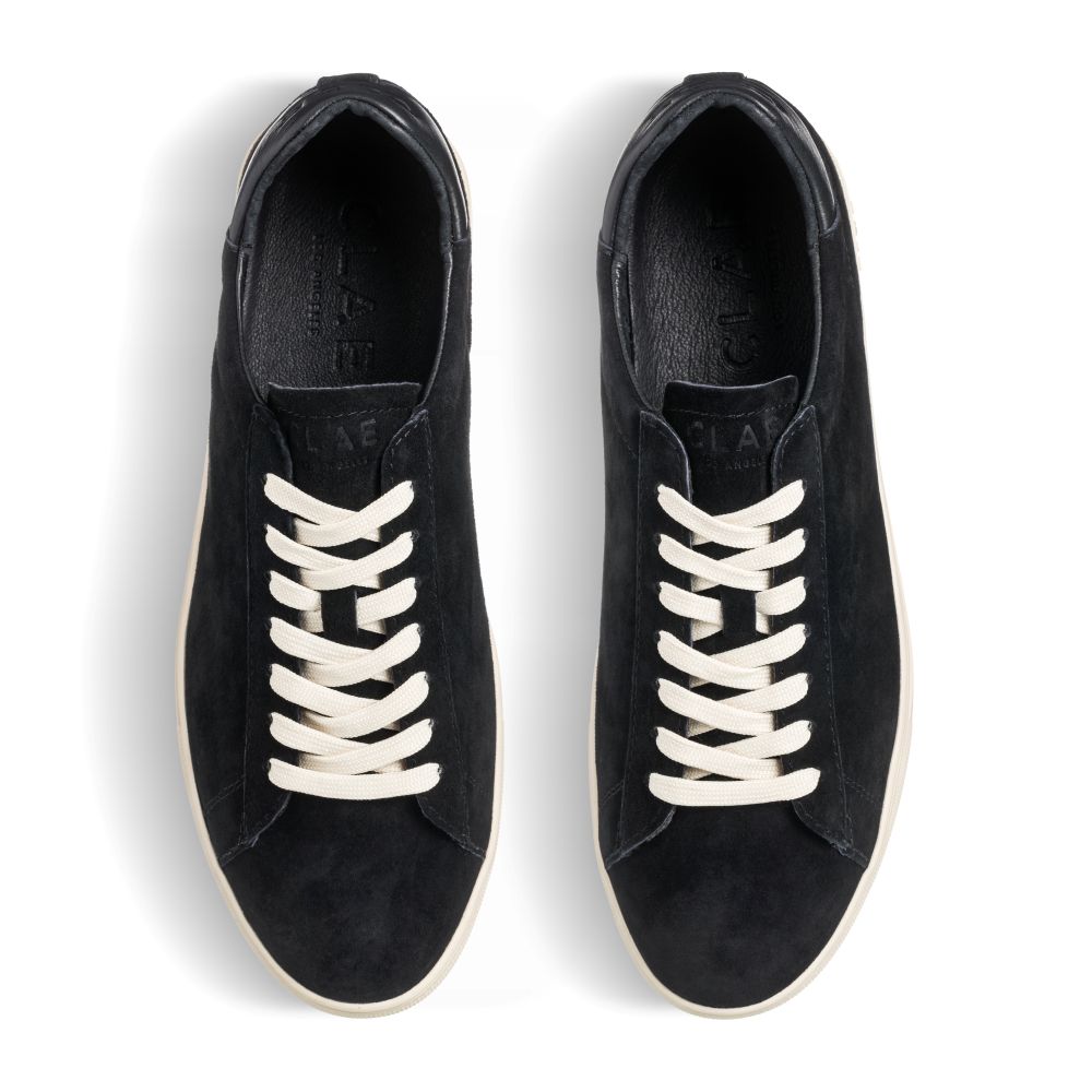 Clae Bradley Black Suede