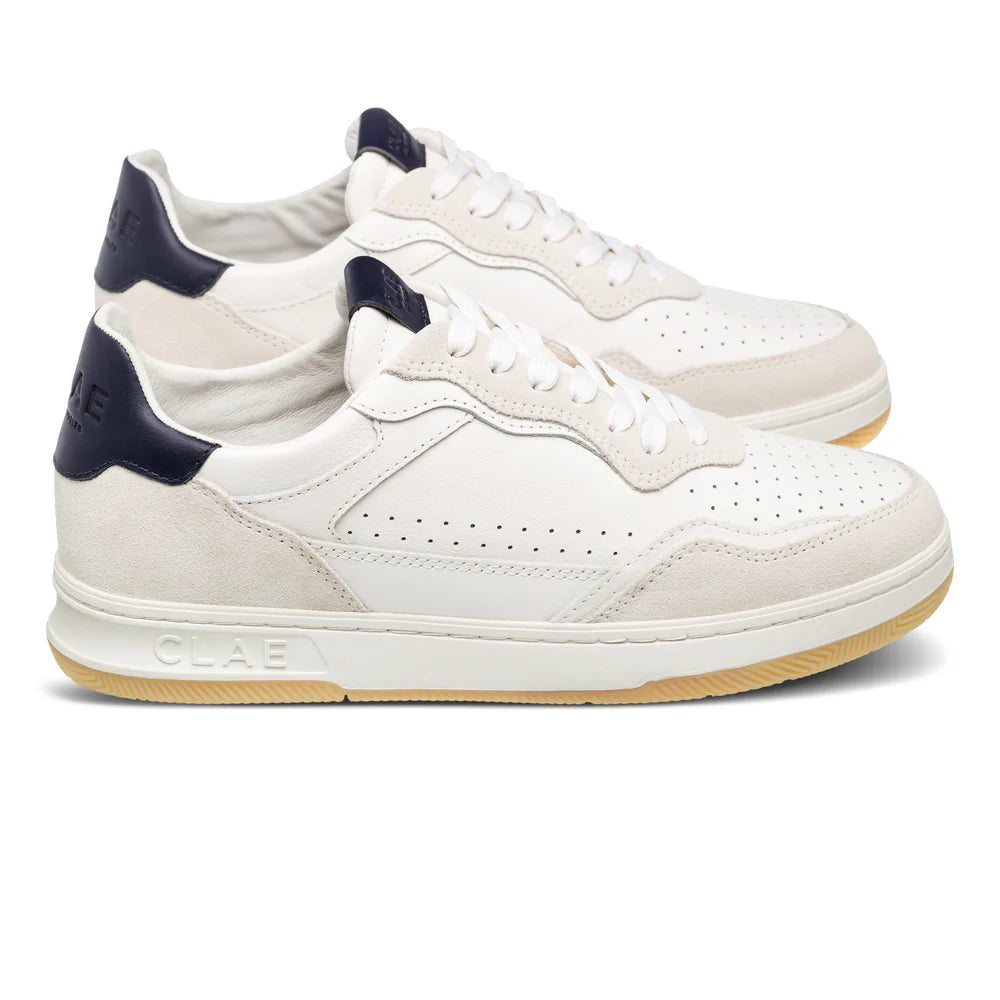 Clae Haywood White Navy Light Natural Gum