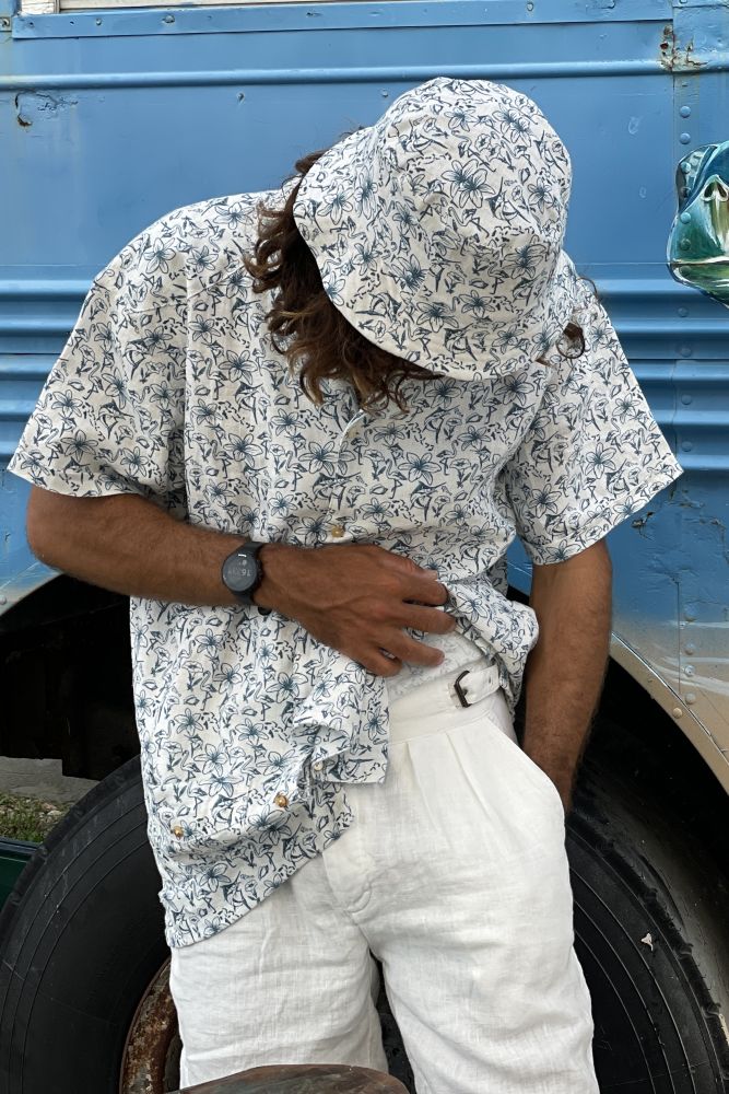 LACONCH "Grand Bahama" Gurkha Leinenshorts