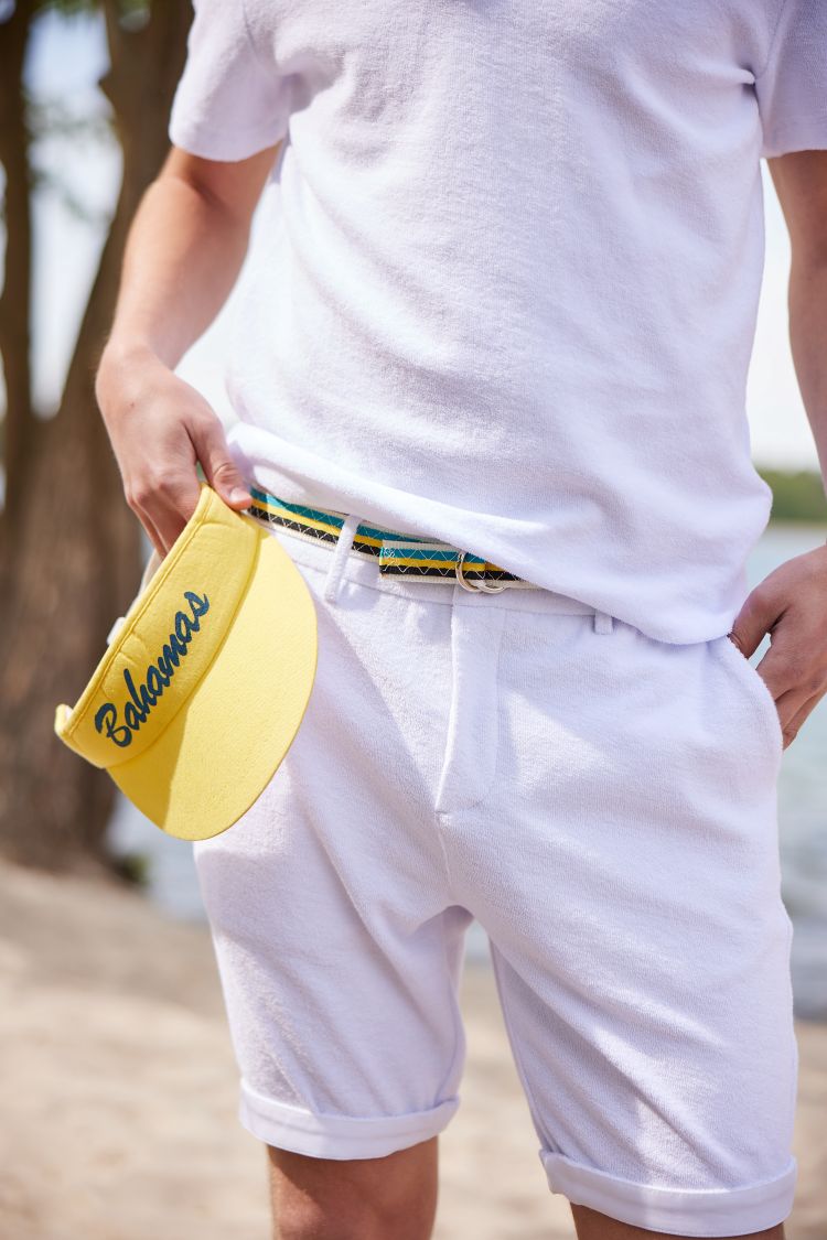 LA CONCH "Playshorts" Terry white