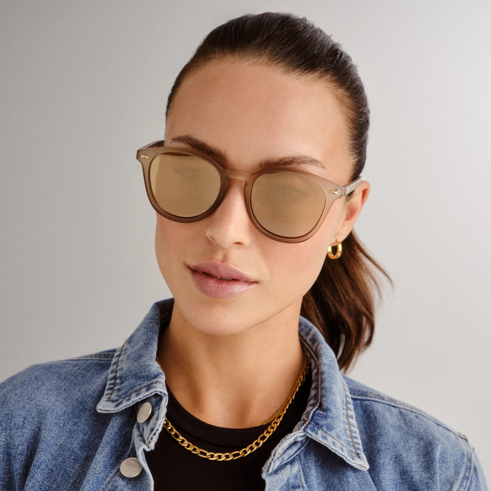 Le Specs Bandwagon Matte Stone