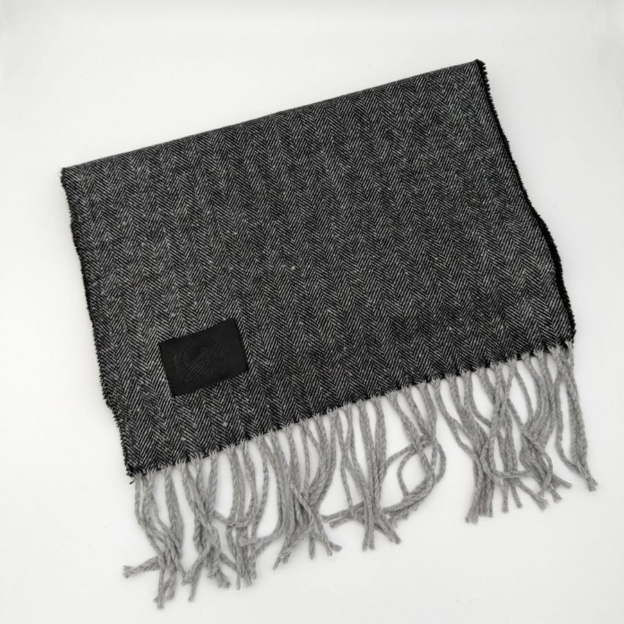 Bowler Berlin Schal Fishbone Grey
