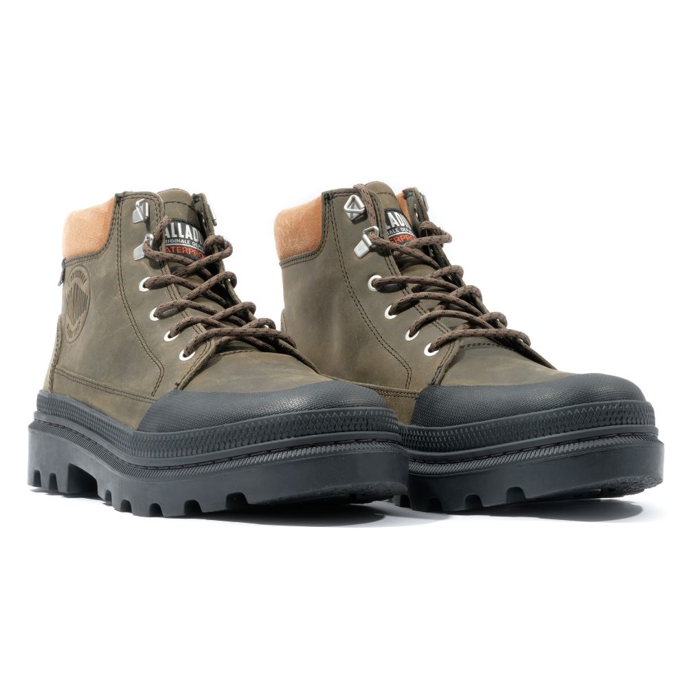 Palladium Pallatrooper Cuff WP+ Olive Night