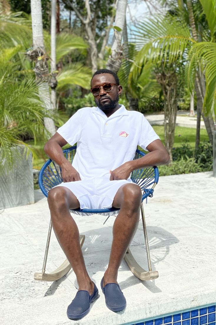 LACONCH "Playshirt" Terry white