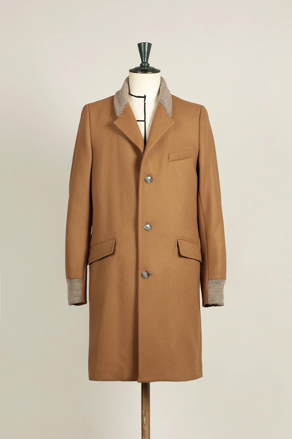 Director´s Cut Herren Wollmantel "Crombie" Camel