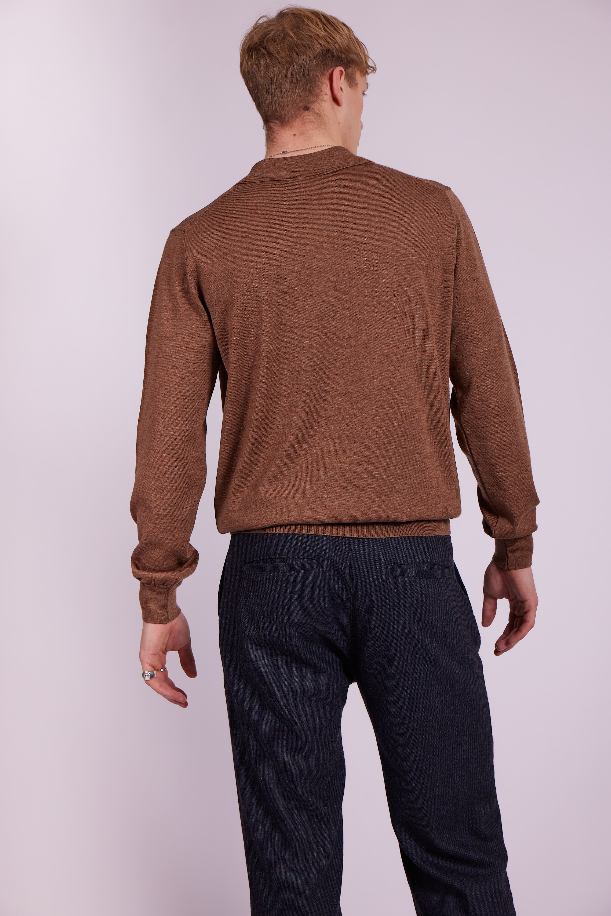 Bowler Berlin "Gatsby" Hose Schwarz (high waist & straight leg)