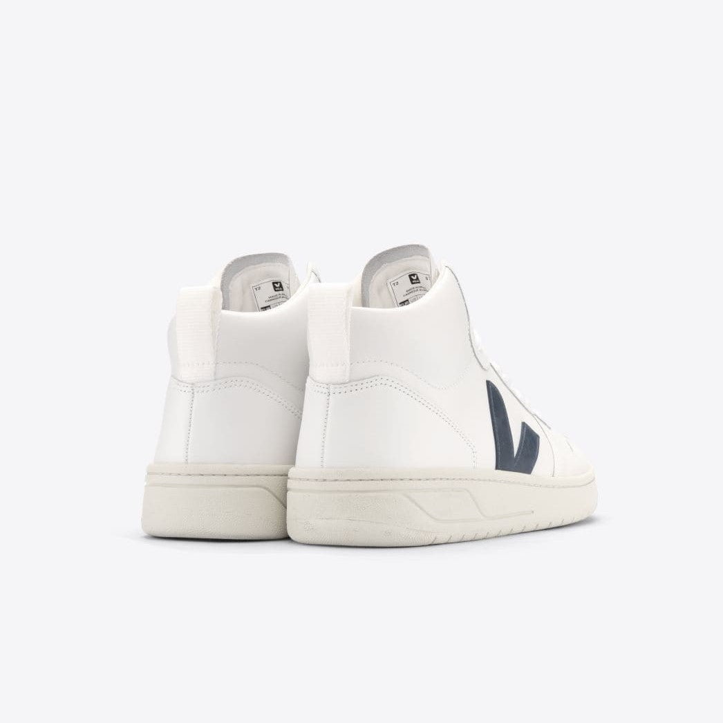 Veja V-15 Leather Extra-White Nautico