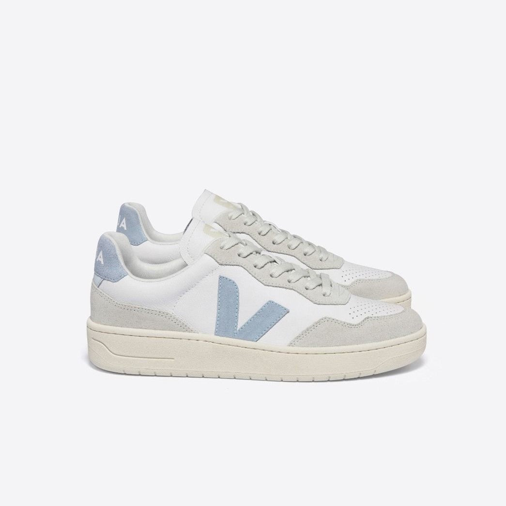 Veja V-90 O.T. Leather White Steel