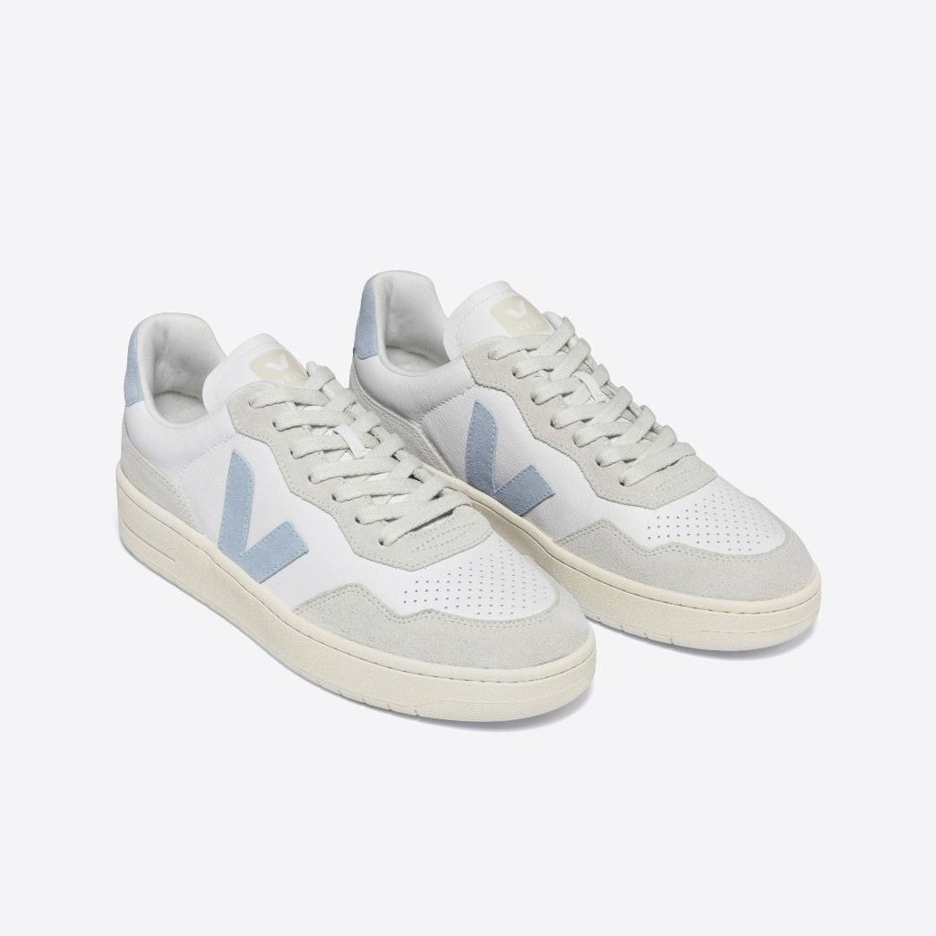 Veja V-90 O.T. Leather White Steel