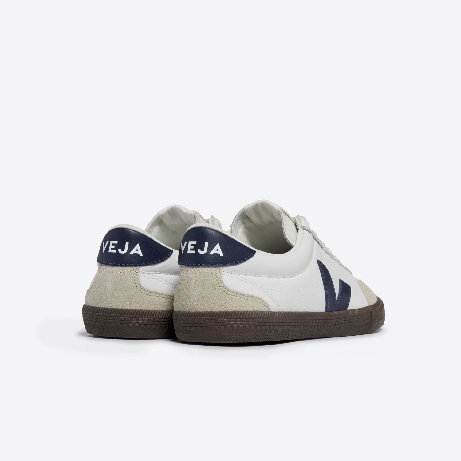 Veja Volley Leather White Nautico Bark