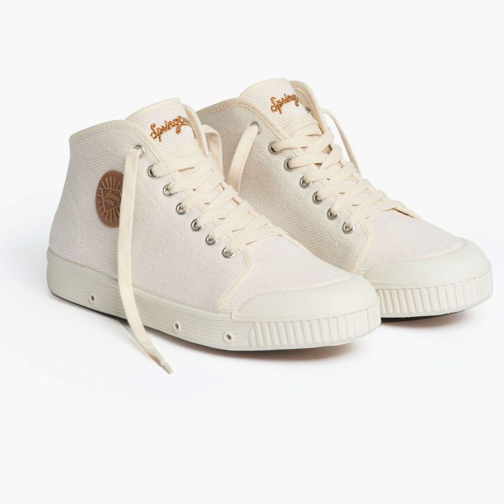 Spring Court B2 Off White Heavy Twill