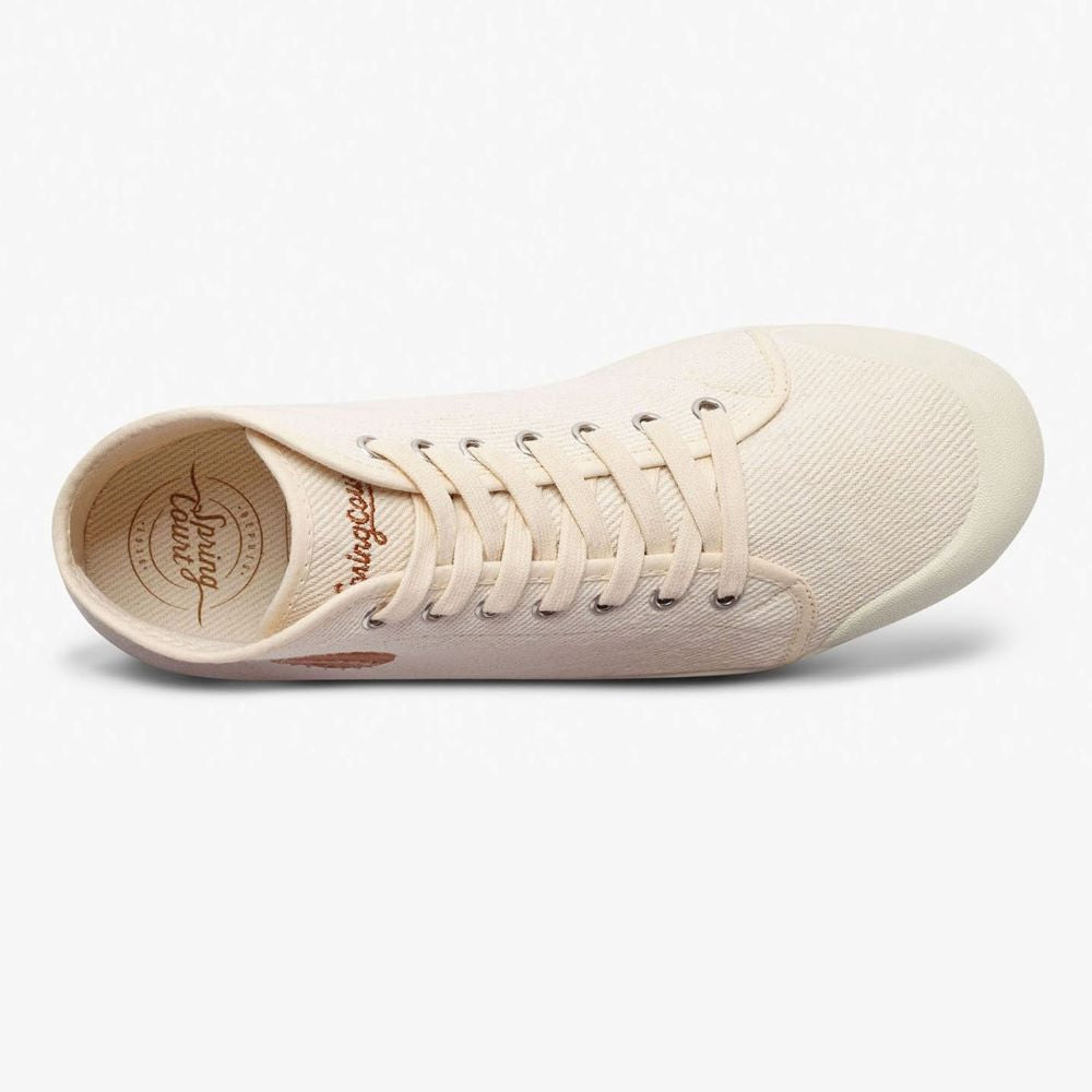 Spring Court B2 Off White Heavy Twill