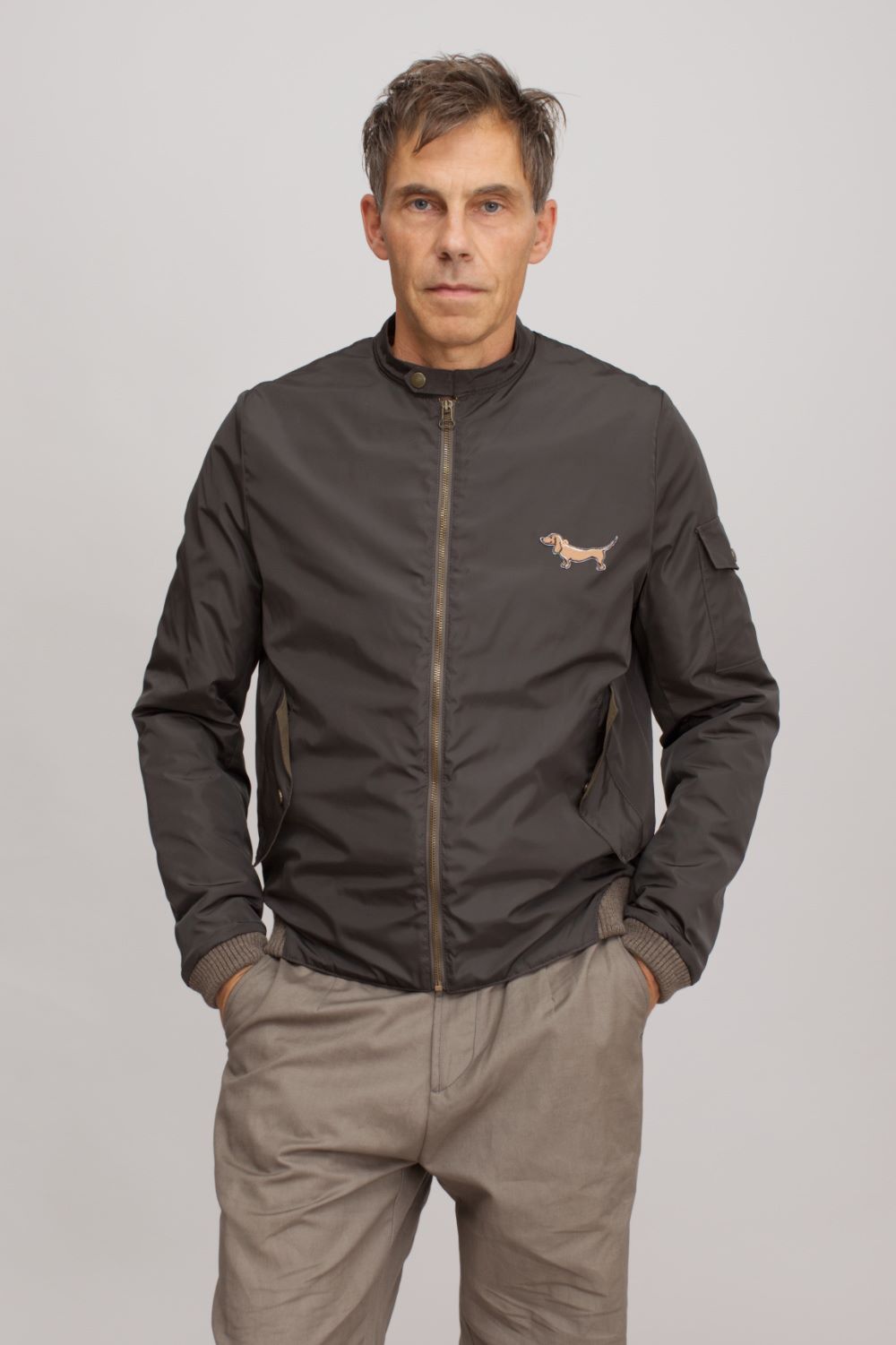 Director´s Cut "Blake" Bomber-Blouson Dark Olive
