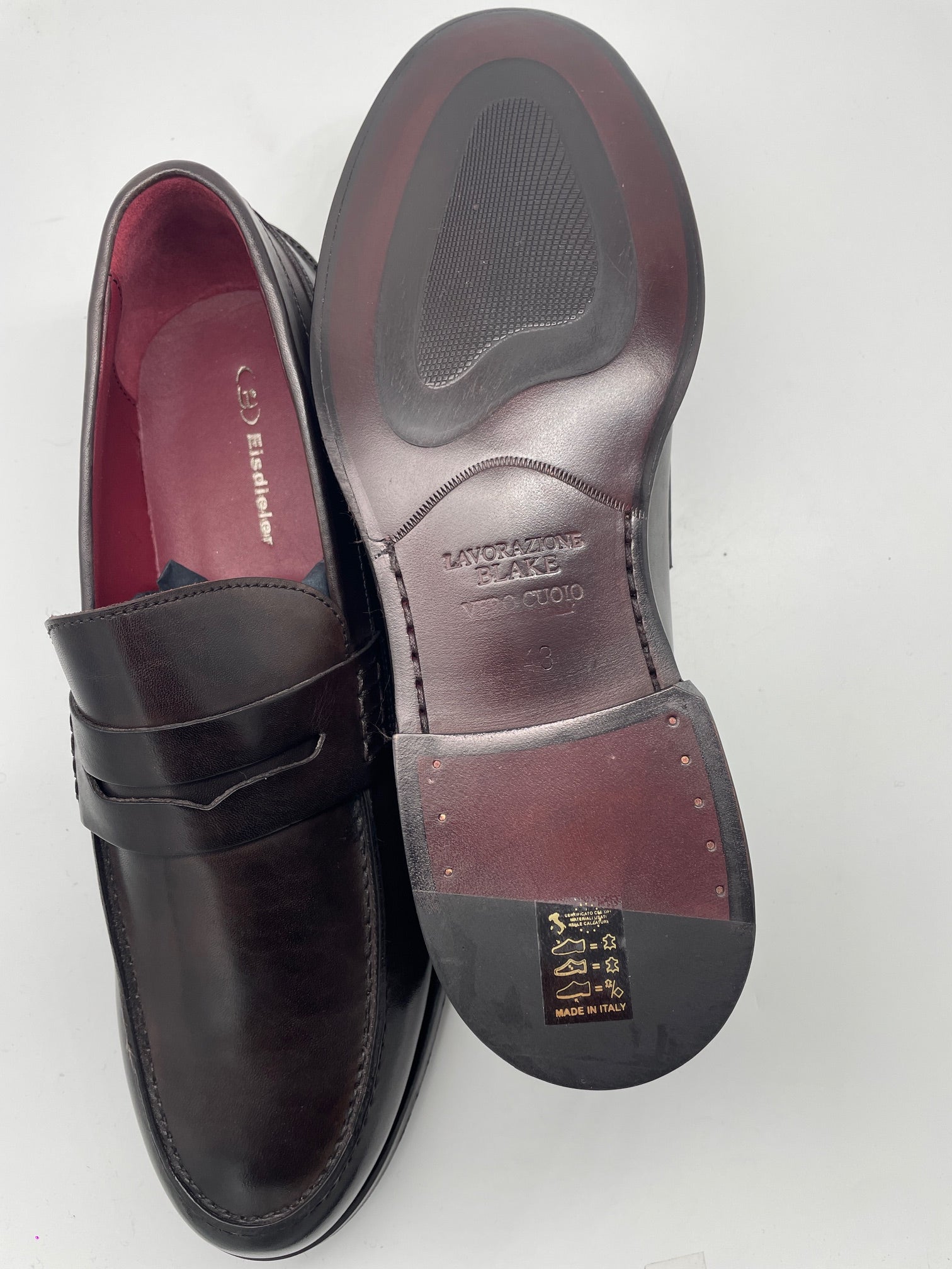 Eisdieler Penny Loafer Dunkelbraun