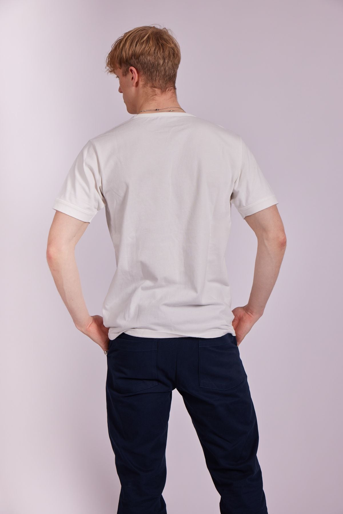 Eisdieler T-Shirt "The Original" White crema print