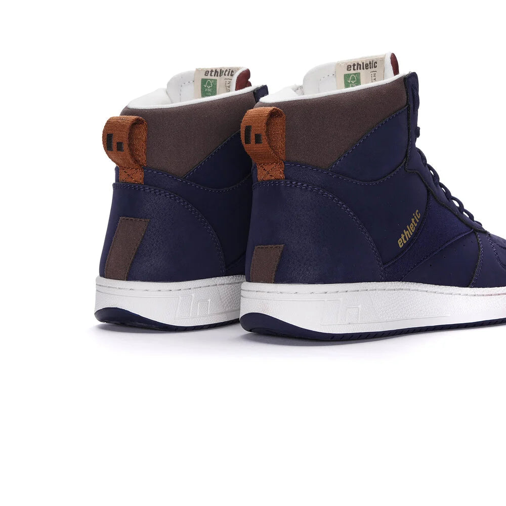 Ethletic "Carl" Ocean Blue Bracken Brown - vegan