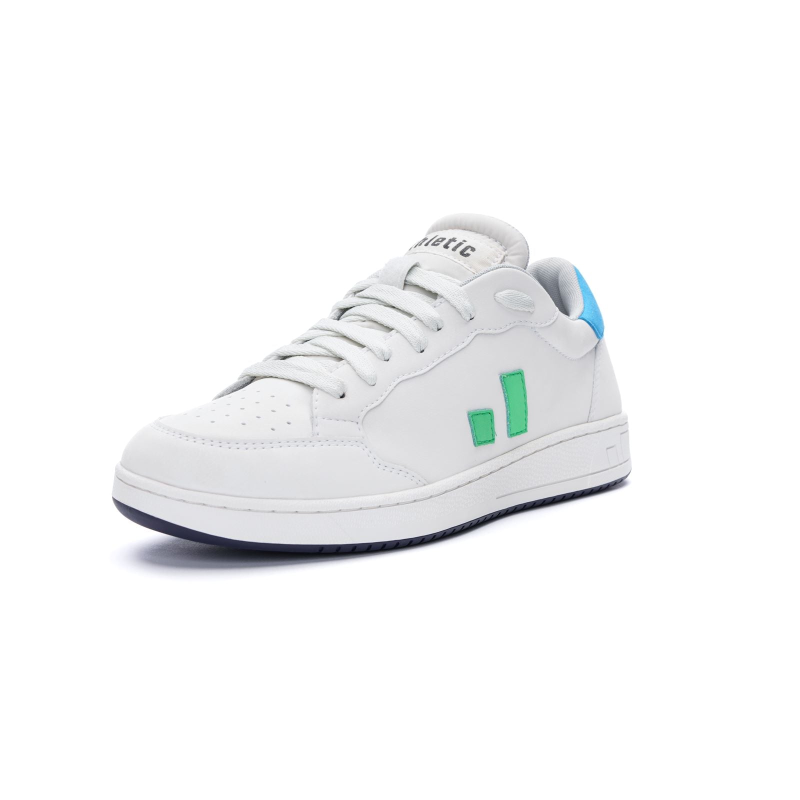 Ethletic "Jesse" Chalk White Pool Blue - vegan
