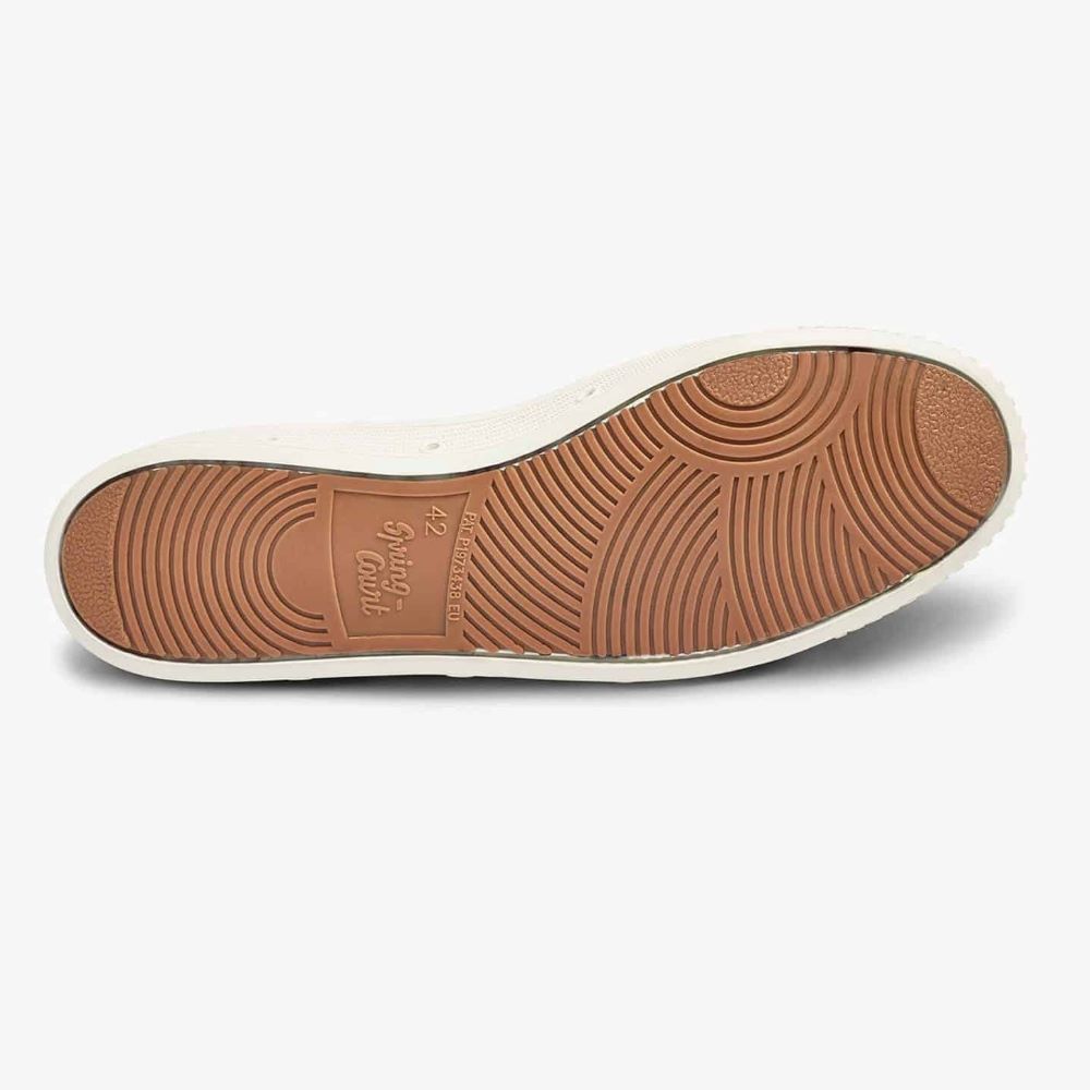 Spring Court G2 Washed Heavy Twill Off White
