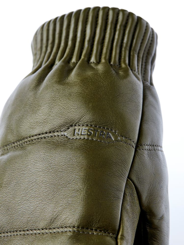 Hestra "Valdress Mitt" Leder Fausthandschuh
