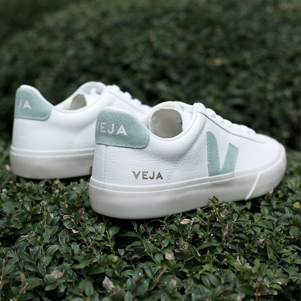 Veja Campo Chromefree Leather Extra-White Matcha