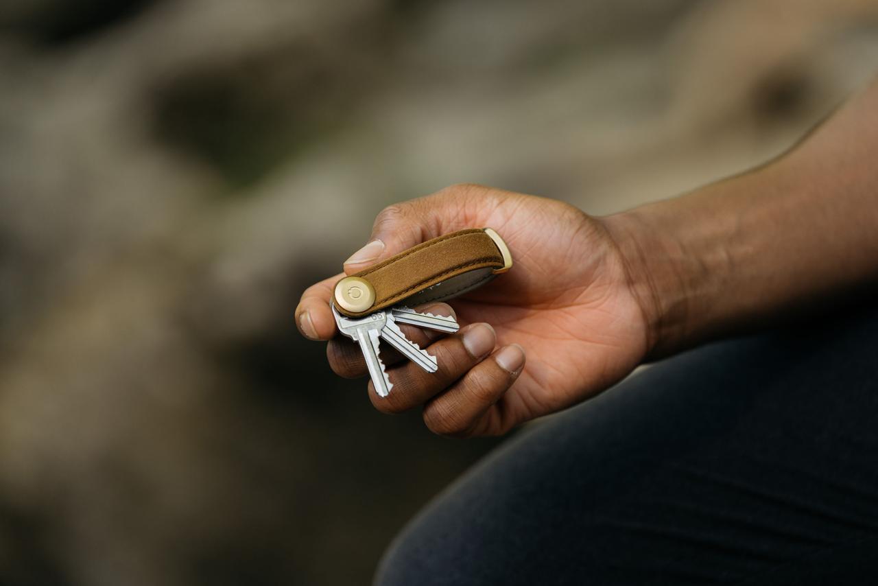 Orbitkey Key Organiser Waxed Canvas