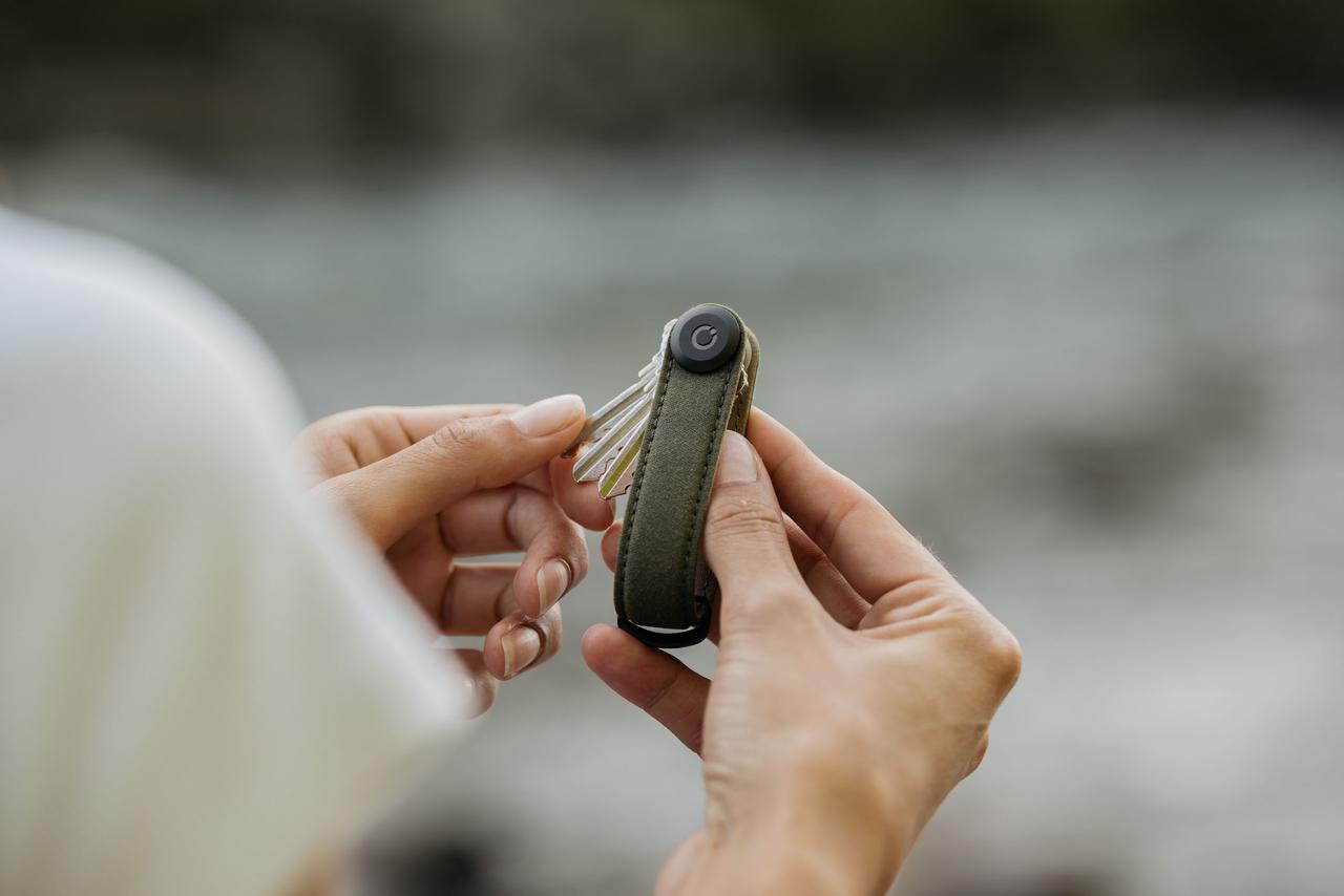 Orbitkey Key Organiser Waxed Canvas
