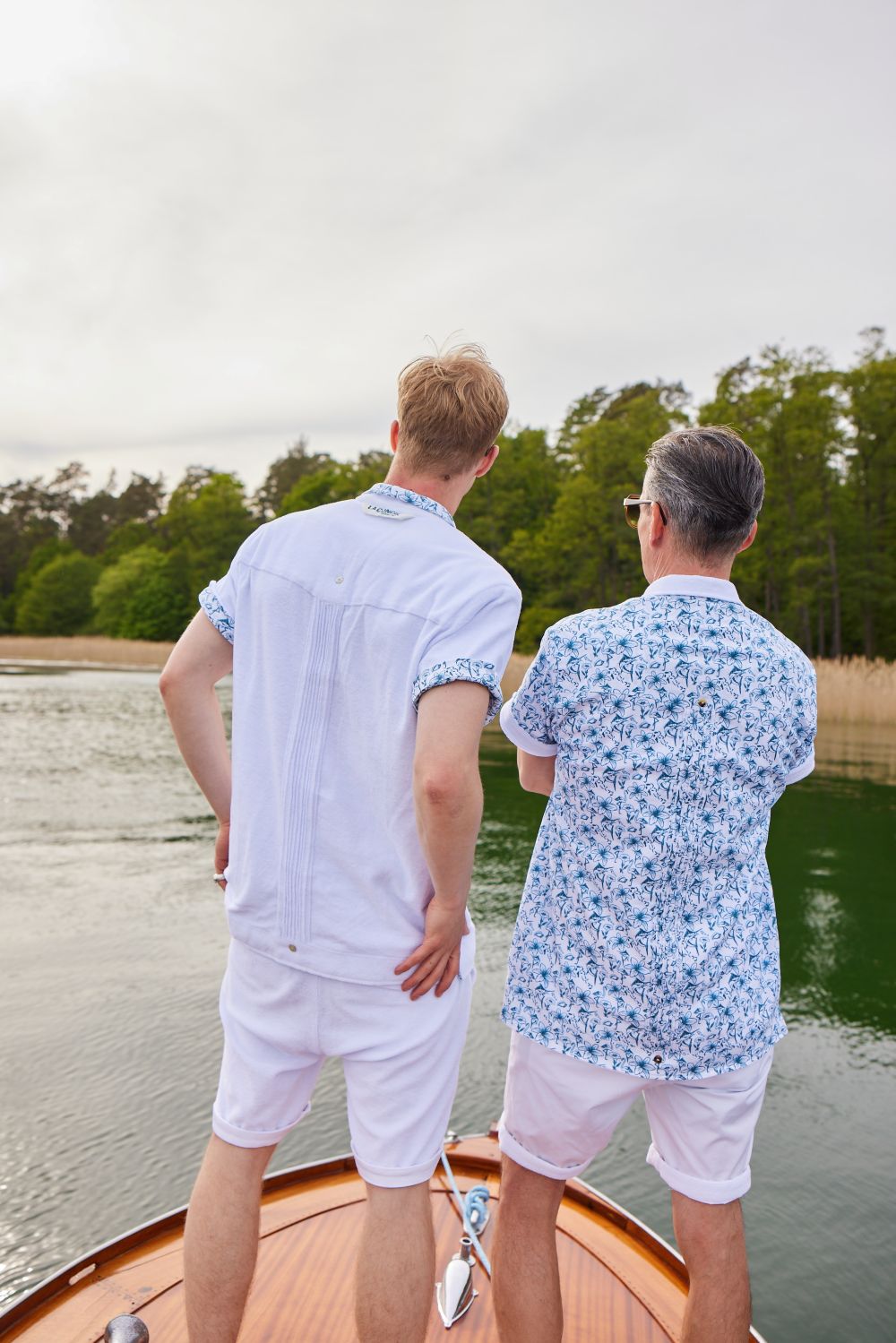 LA CONCH reversible Cabana Shirt inklusive Bademantel