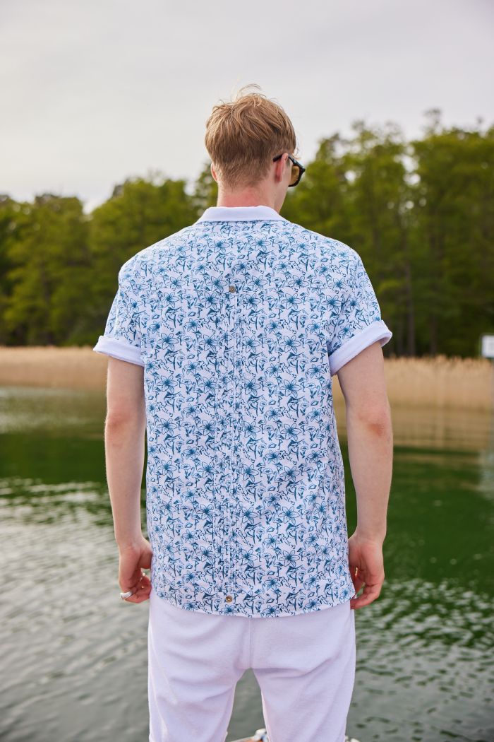 LA CONCH reversible Cabana Shirt inklusive Bademantel