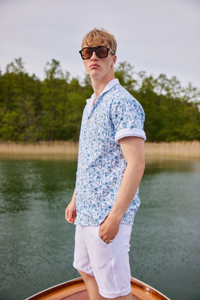 LA CONCH reversible Cabana Shirt inklusive Bademantel