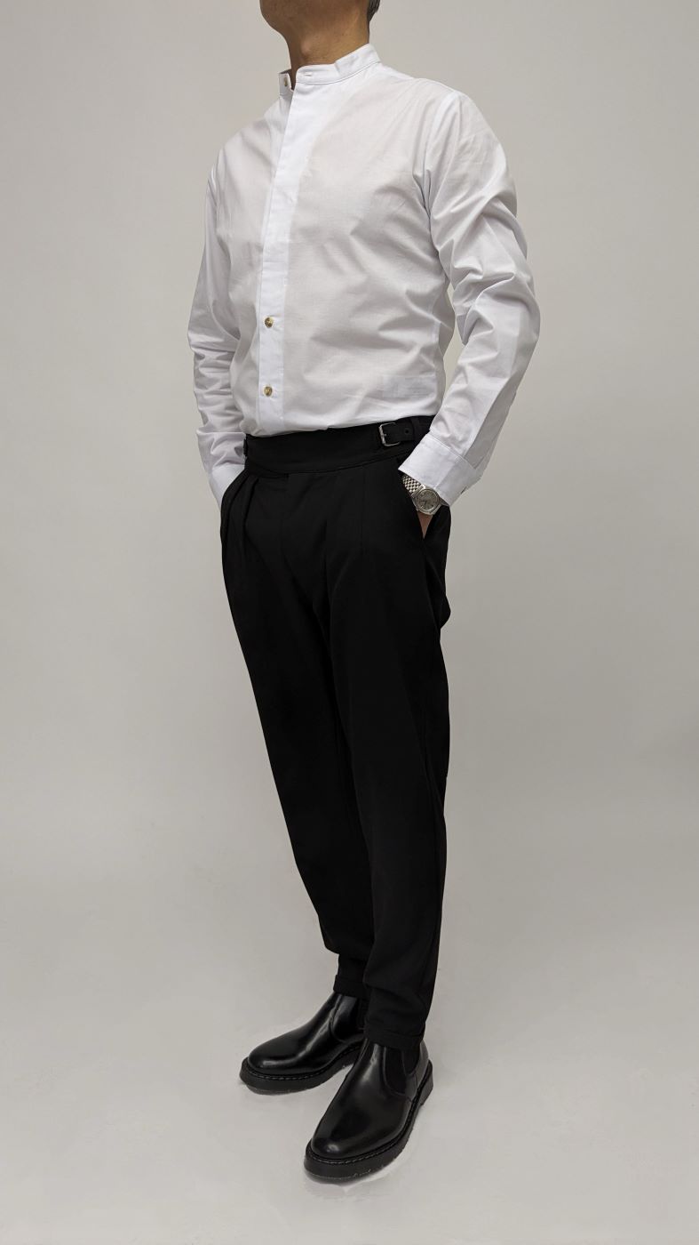 Bowler Berlin Hemd "Wing" White