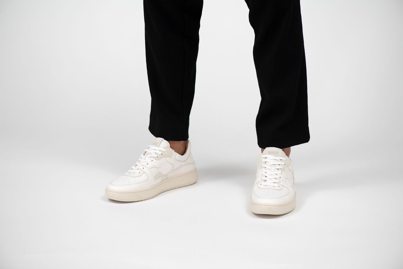 Wayz The Sonder White Grey Full Leather