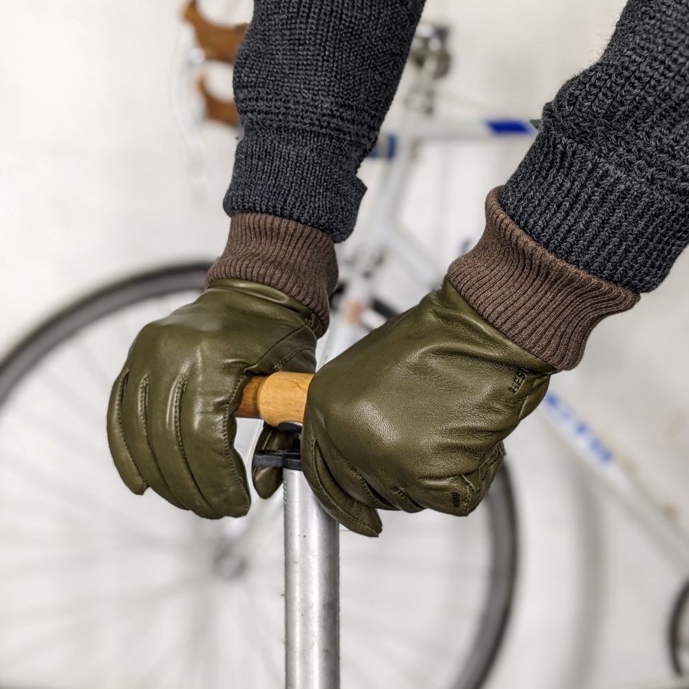 Hestra "Fredrik" Lederhandschuh mit Touchfunktion