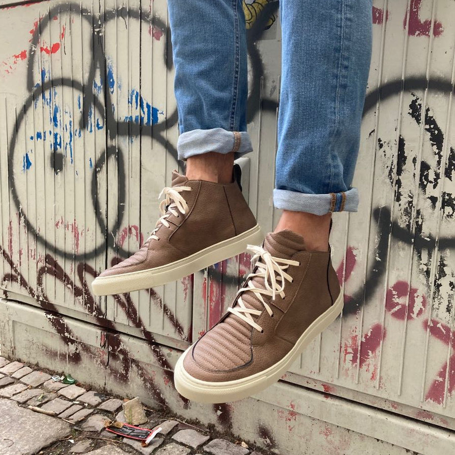 Ekn Footwear Argan Mid Almond Vegan