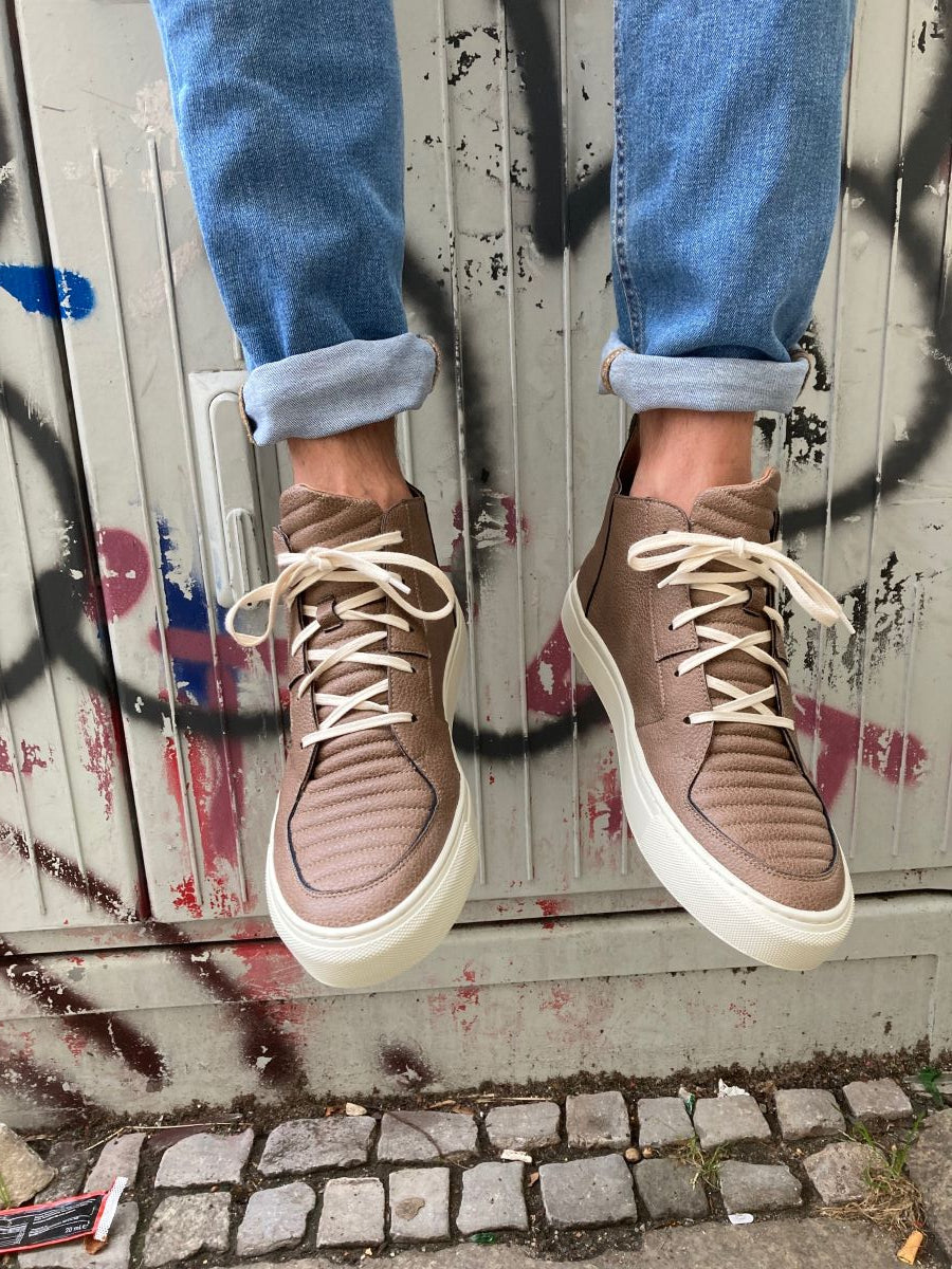 Ekn Footwear Argan Mid Almond Vegan