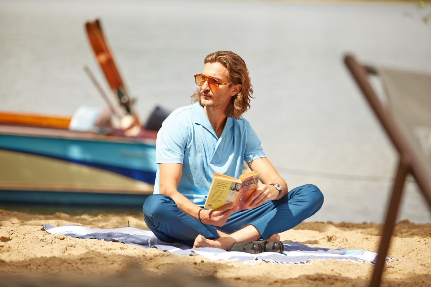 Bowler Berlin Playshirt Crab Key Blue