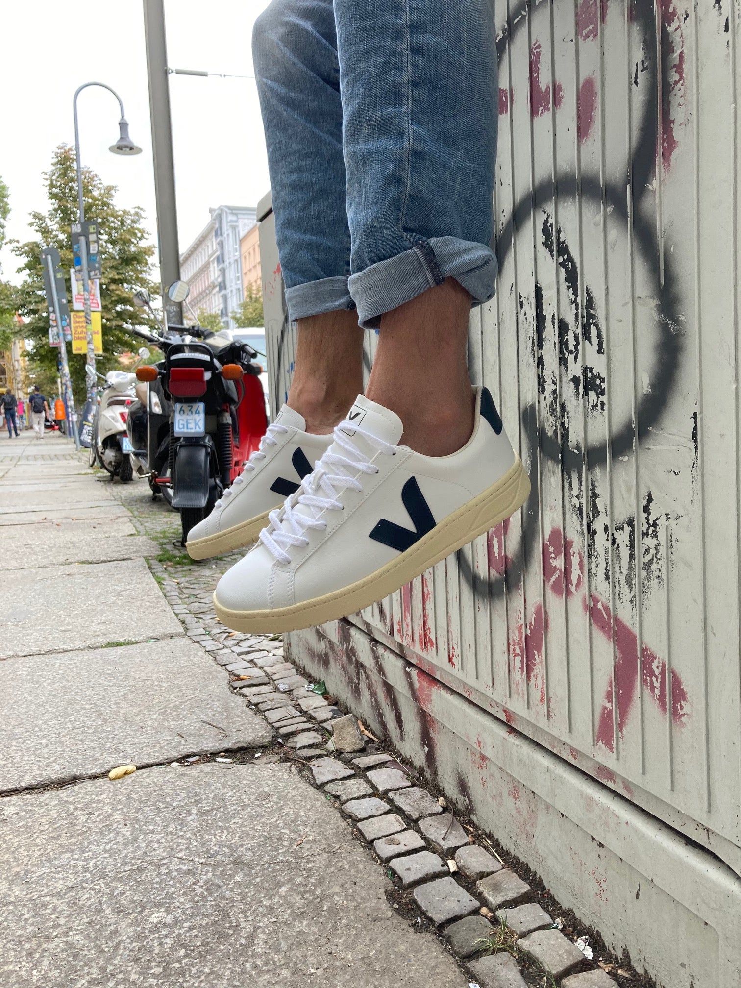 Veja Urca CWL White Nautico Butter Sneakers