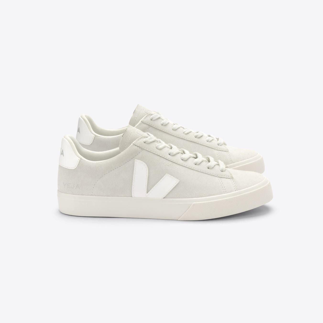 Veja Campo Suede Natural White