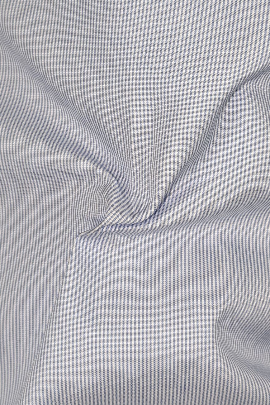 Director´s Cut Hemd "Wilson" Hellblau Streifen