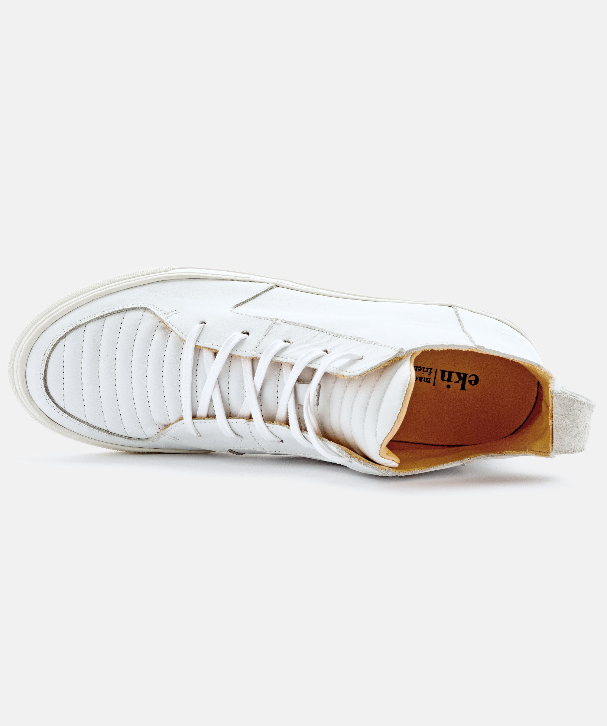 Ekn Footwear Argan Mid White Leather