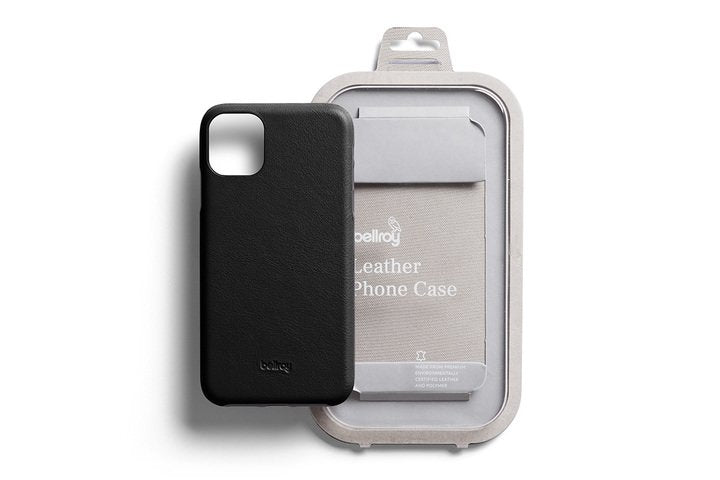 Bellroy Leather Phone Case Black - iPhone 11 Pro Max