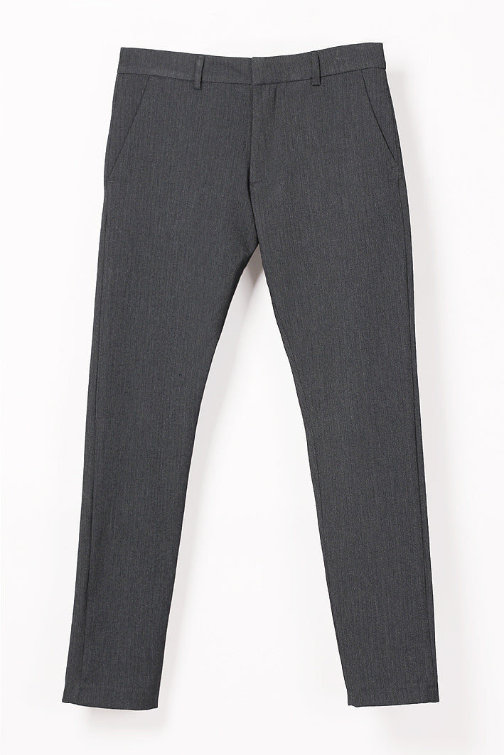 Bowler Berlin "Chino Heavy" Fishbone Grey