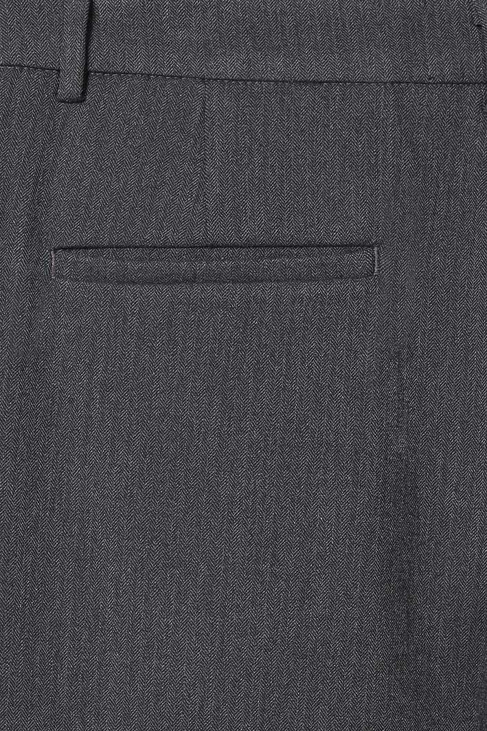 Bowler Berlin "Chino Heavy" Fishbone Grey