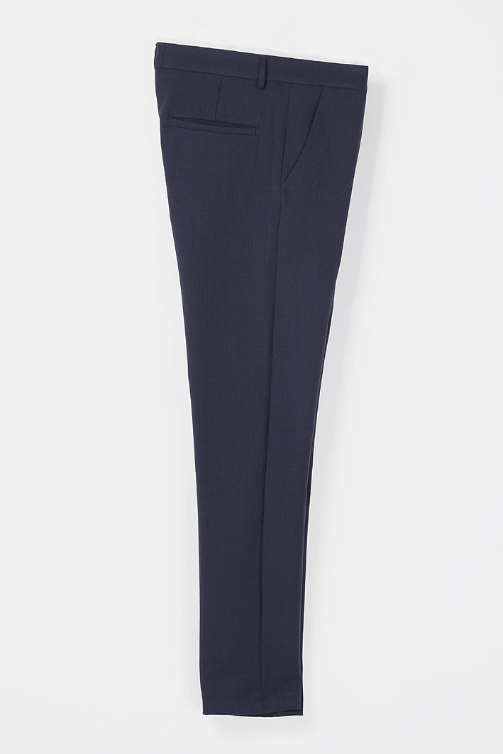 Bowler Berlin "Chino Heavy" Fishbone Navy
