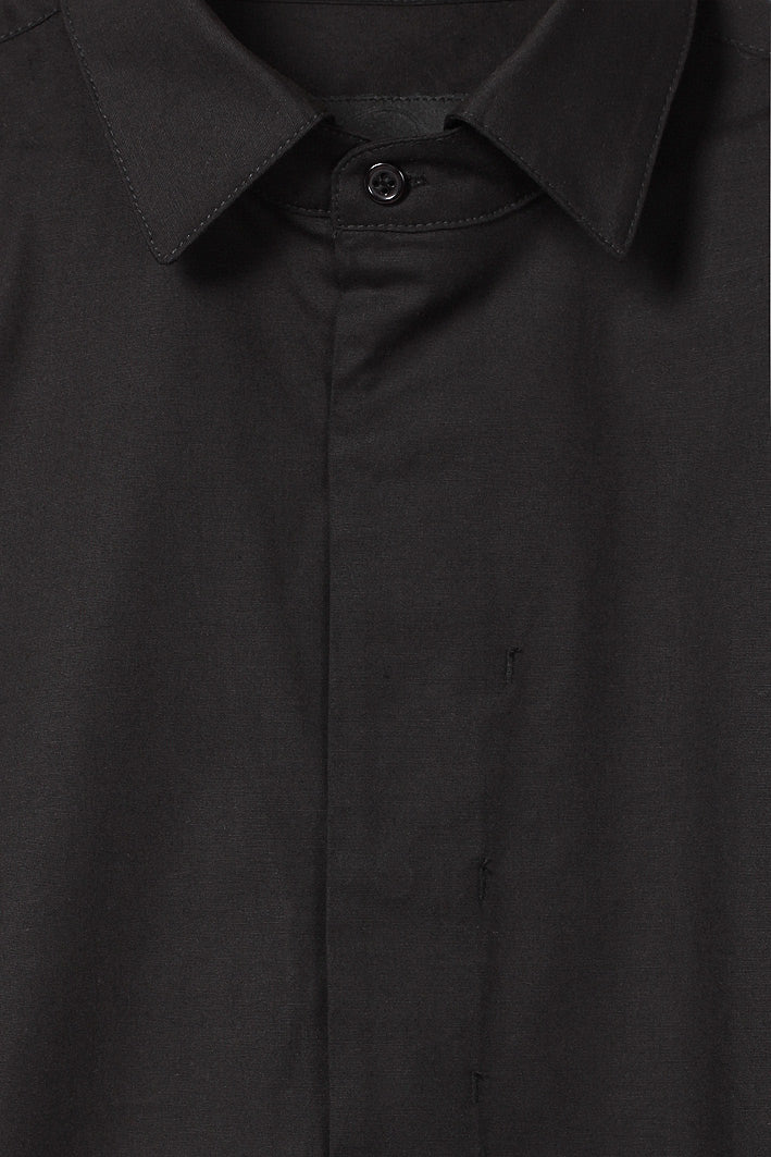 Bowler Berlin Dress Shirt "Basil" Black