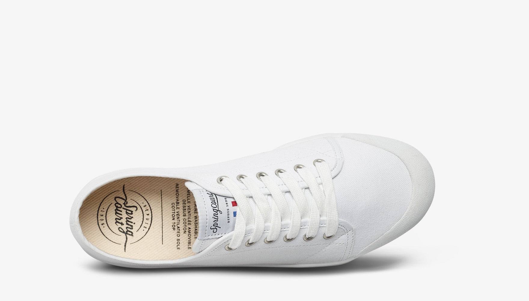 Spring Court G2 Canvas White