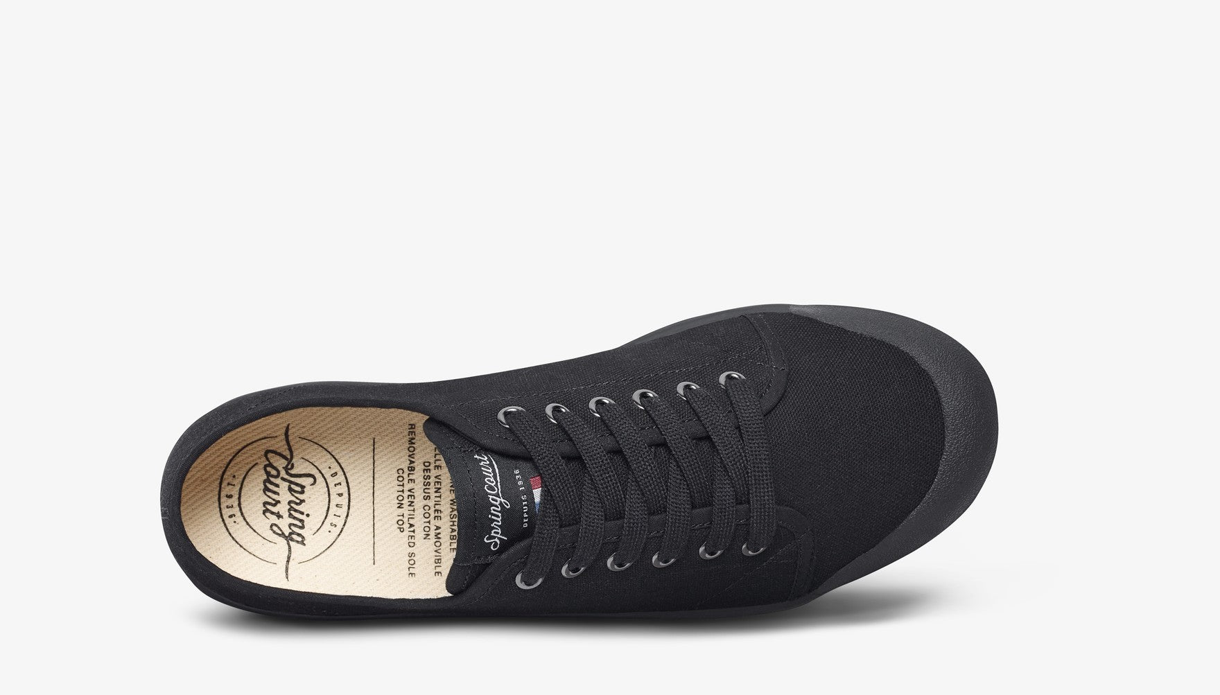 Spring Court G2 Canvas Black