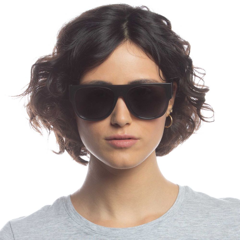 Le Specs Floatation | Matte Black Shadow Polarized